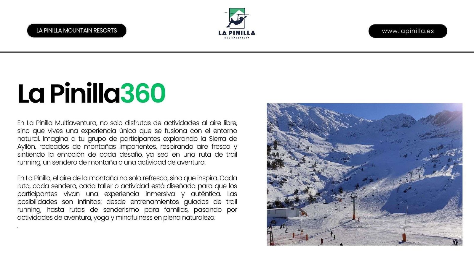 Multiaventura La Pinilla Mountain Resorts Madrid Segovia España senderismo mindfulness buggies nieve trail empresas amigos familia gastronomía niños parapente astronomía23